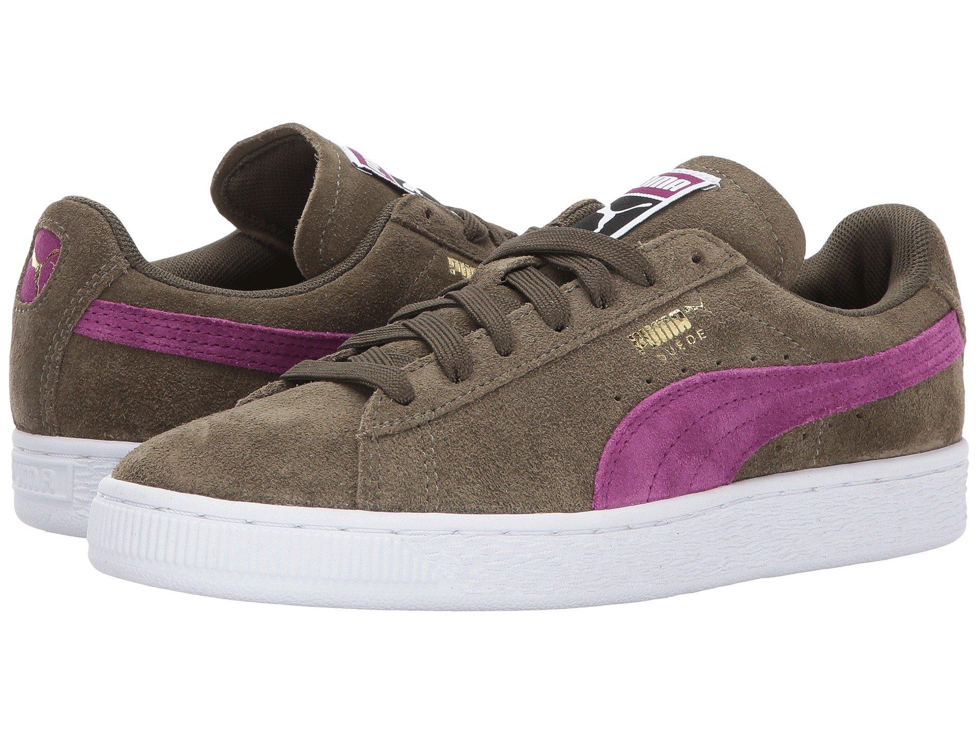 puma suede olive