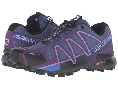 Salomon Speedcross 4 Cs In Slateblue/cosmic Purple/black | ModeSens