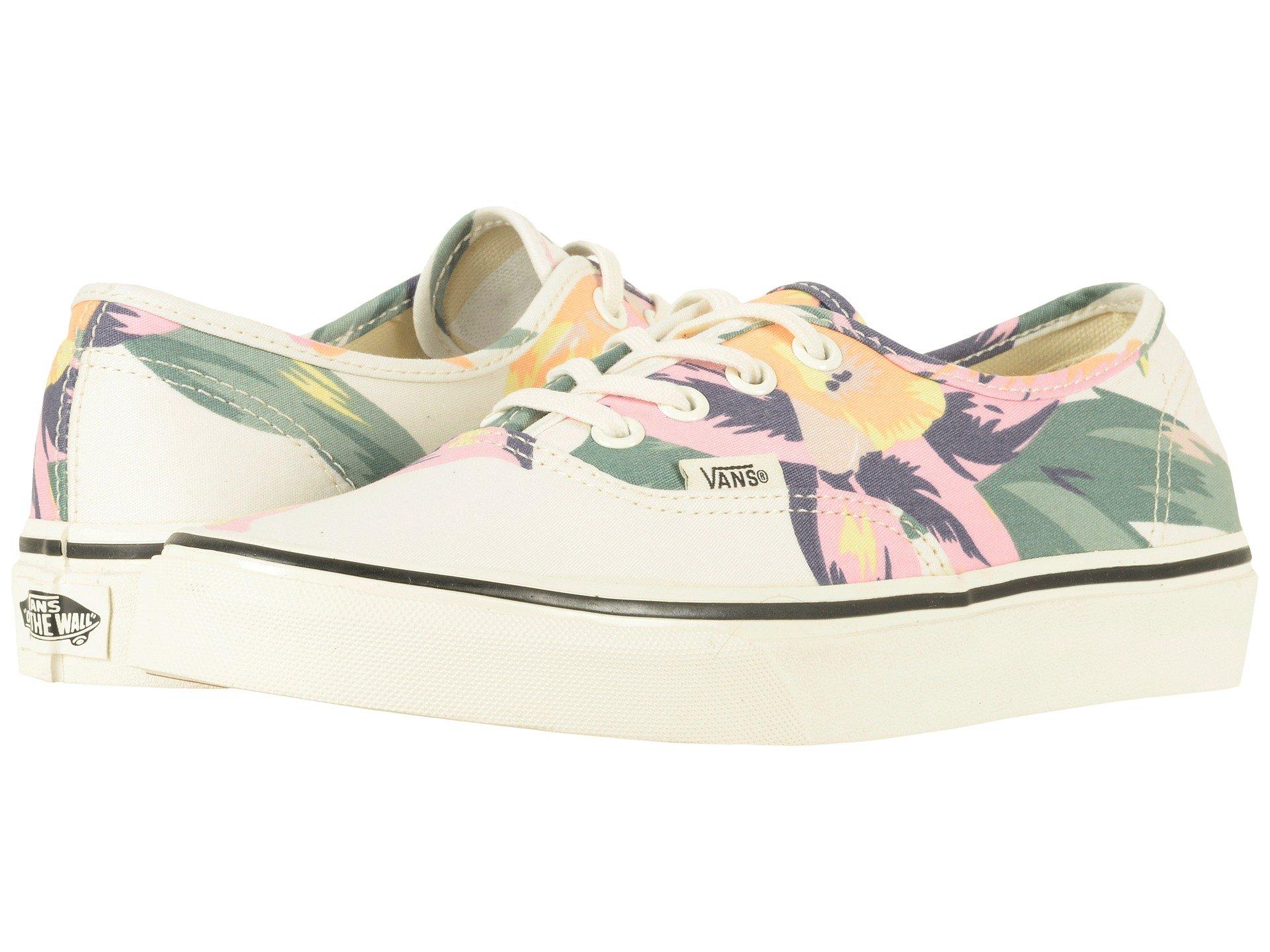 vans women's old skool vintage floral marshmallow