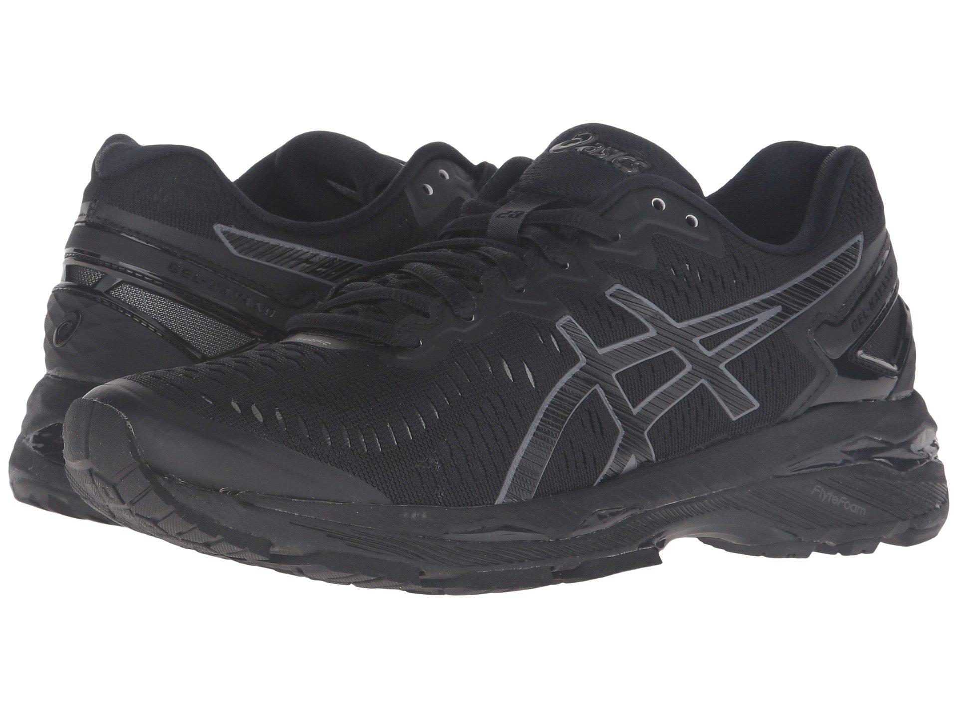 womens kayano 23 black