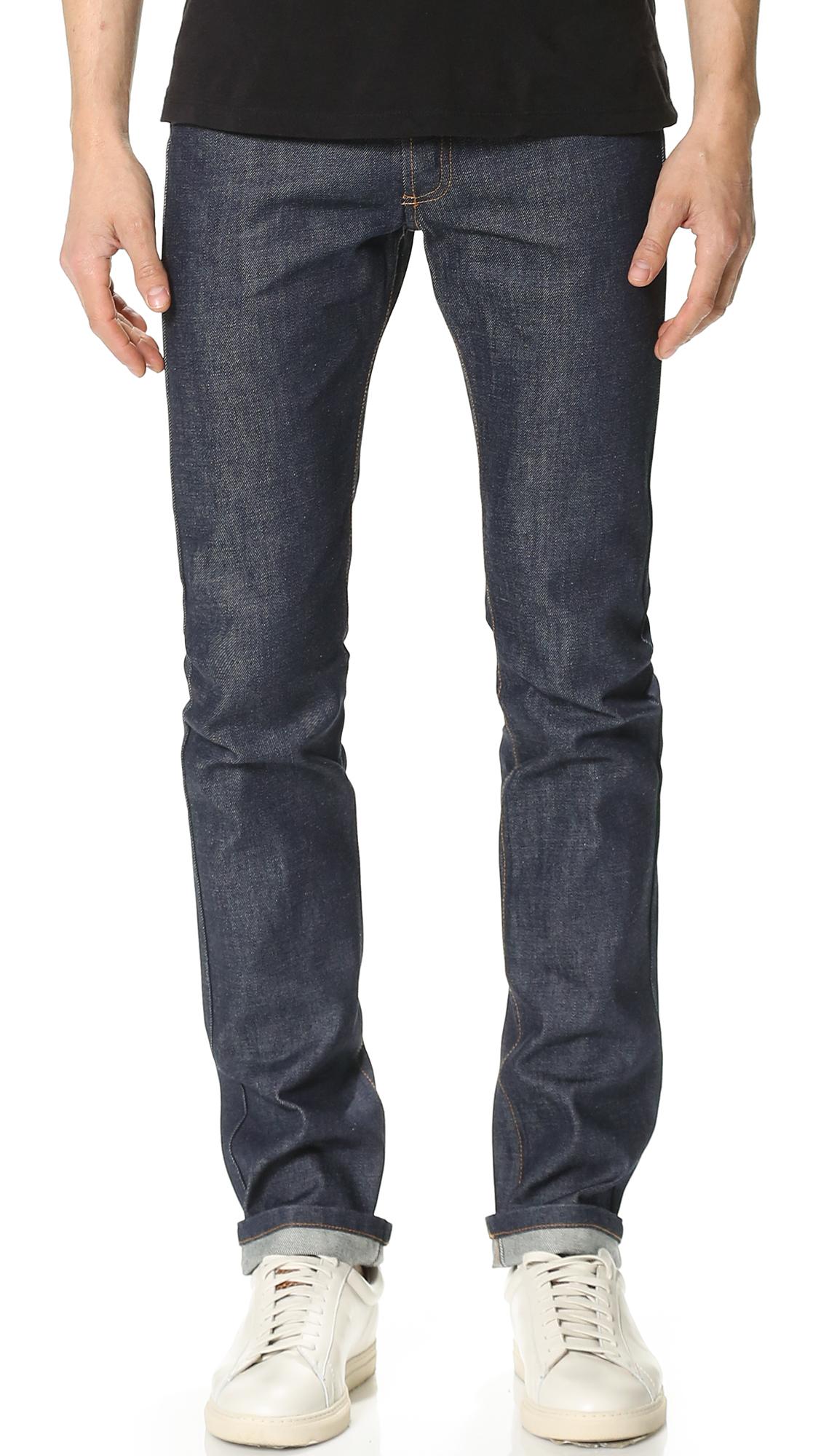 A.p.c. Indigo Raw Petit New Standard Jeans | ModeSens