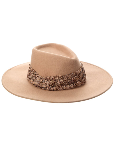 Eugenia Kim Harlowe Wool Fashion Hat In Brown
