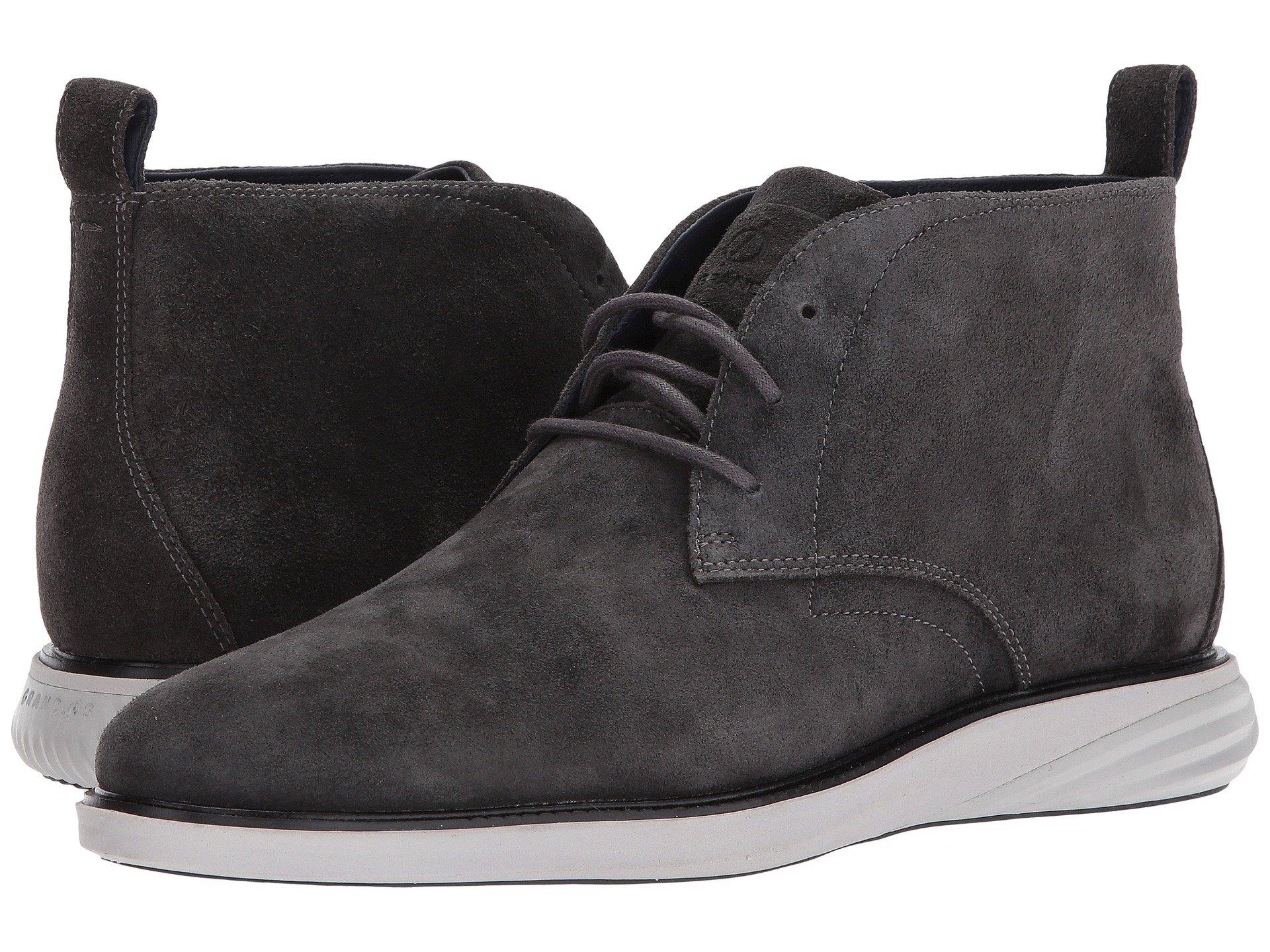 cole haan grey suede shoes