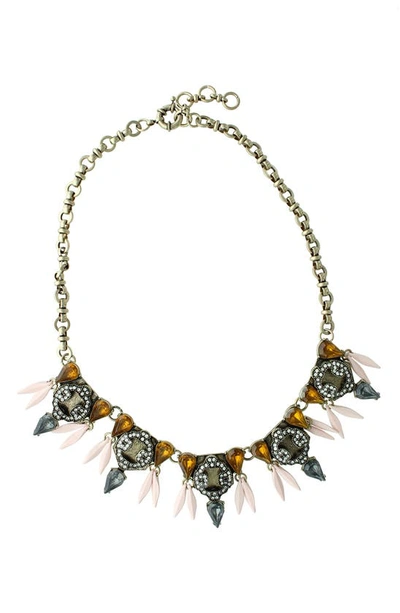 Olivia Welles Harlow Statement Necklace In Gold / Multi