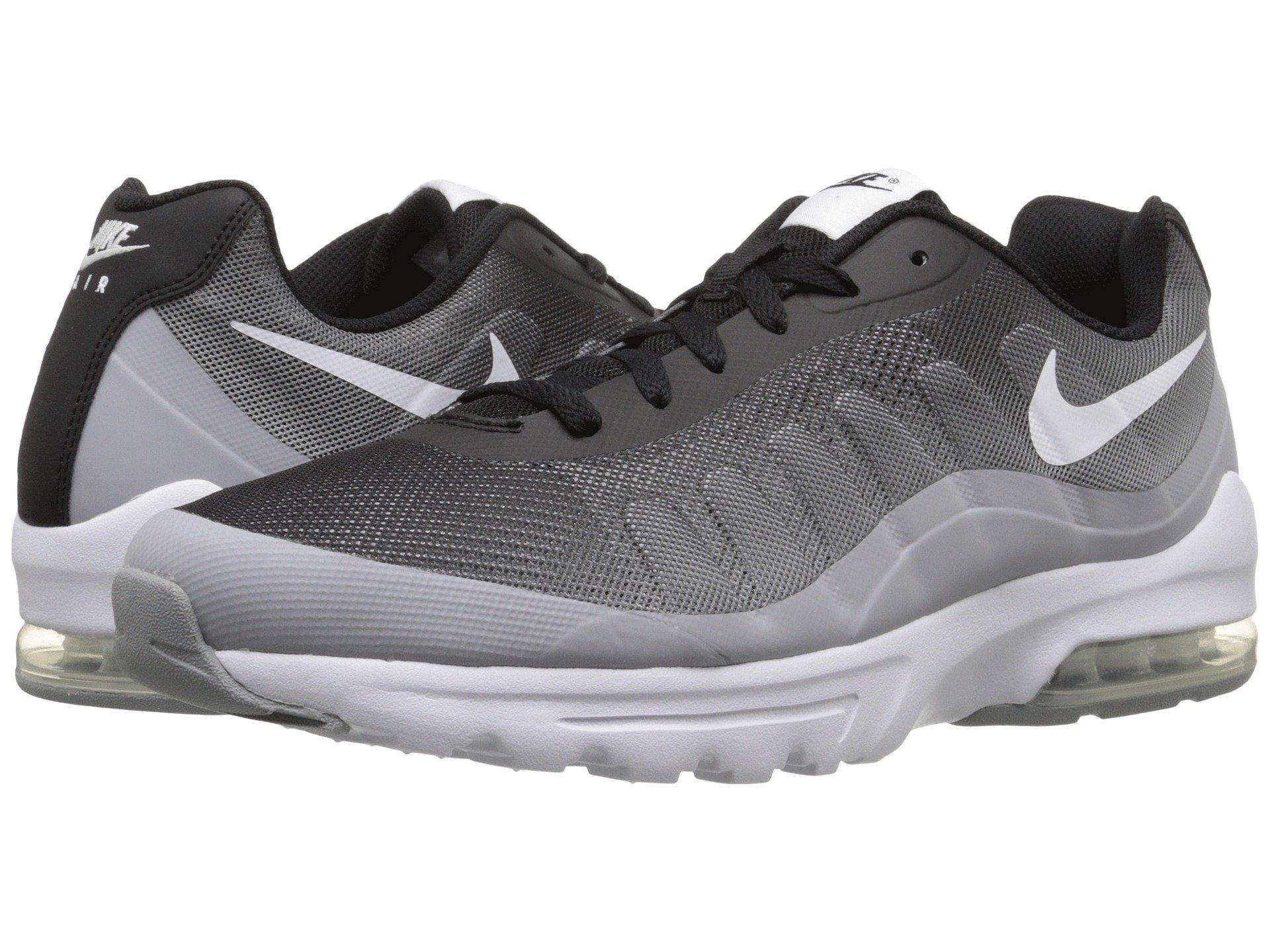 nike air max invigor black white grey