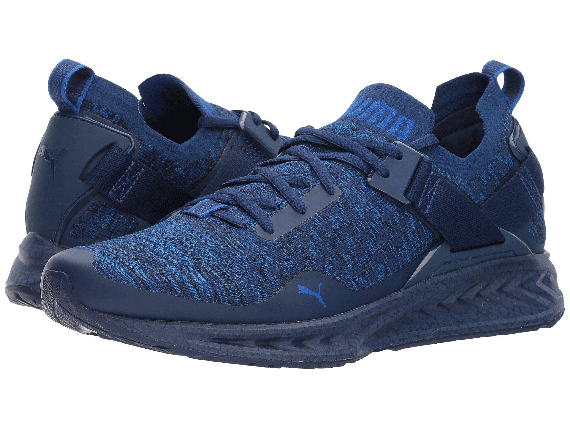 puma ignite evoknit blue