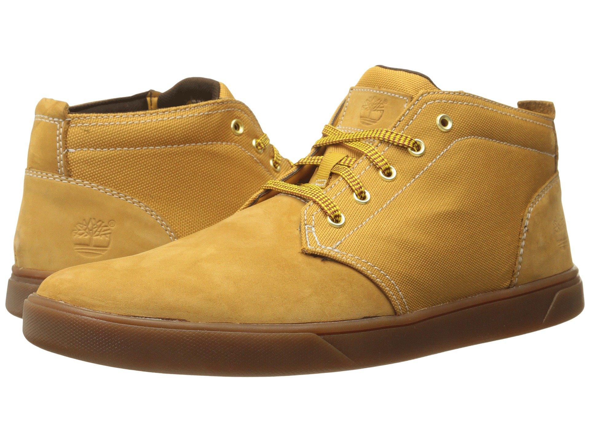 timberland groveton leather and fabric chukka