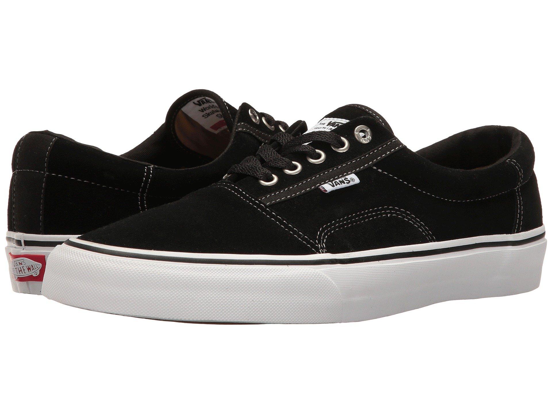 vans rowley black white