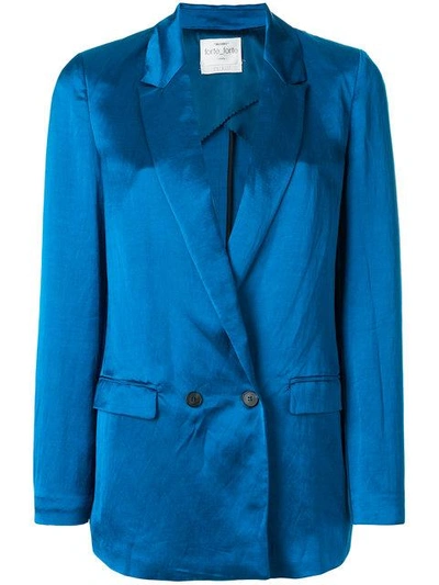 Forte Forte Double-breasted Blazer - Blue