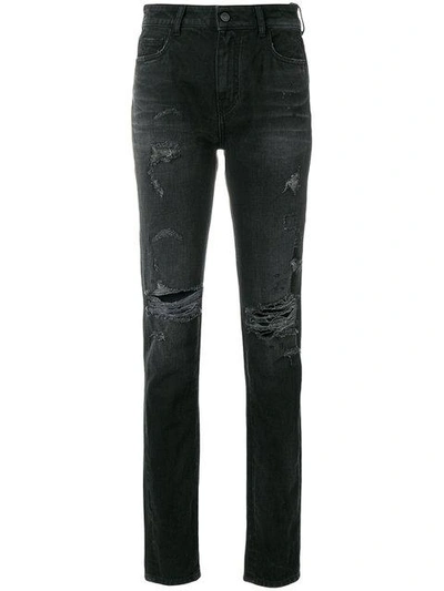 Marcelo Burlon County Of Milan Wing Slim Fit Jeans In Black