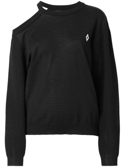 Marcelo Burlon County Of Milan Cross Sweatshirt In Black