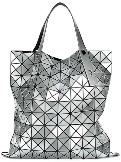 Bao Bao Issey Miyake Prism Tote In Silver