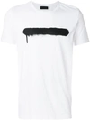 Diesel Black Gold Ty-sprayline T-shirt In White