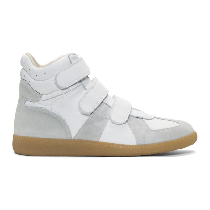 high top velcro sneakers