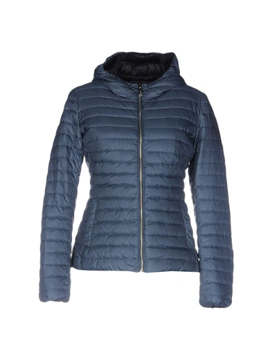 Add Down Jacket In Dark Blue