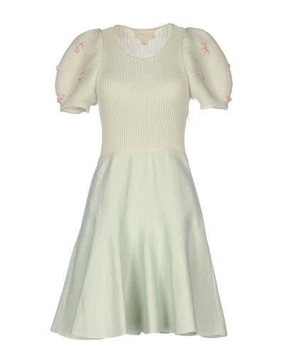 Giambattista Valli Short Dress In Light Green