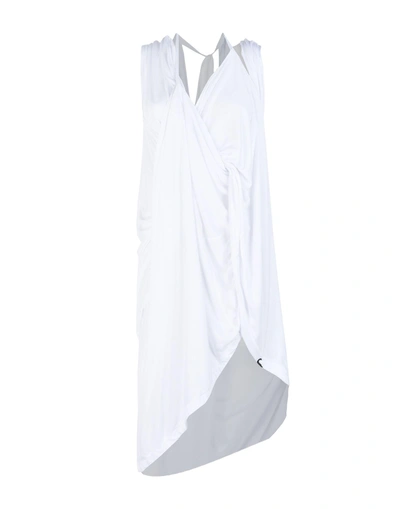 Tom Rebl 短款连衣裙 In White