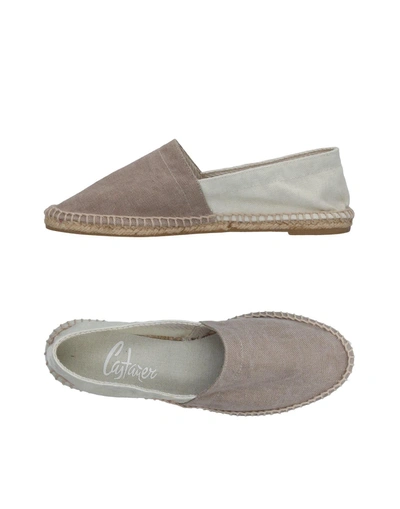 Castaã±er Espadrilles In Light Grey