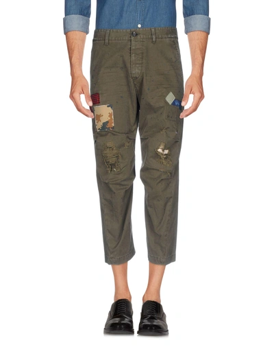 Dsquared2 Chinos In Military Green