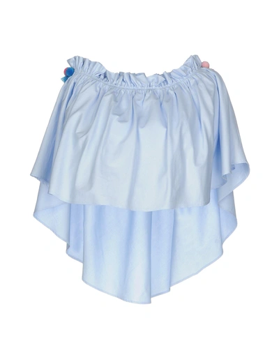 Forte Couture Blouses In Sky Blue