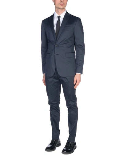Dsquared2 Suits In Dark Blue