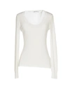 Alexander Wang T Sweater In White