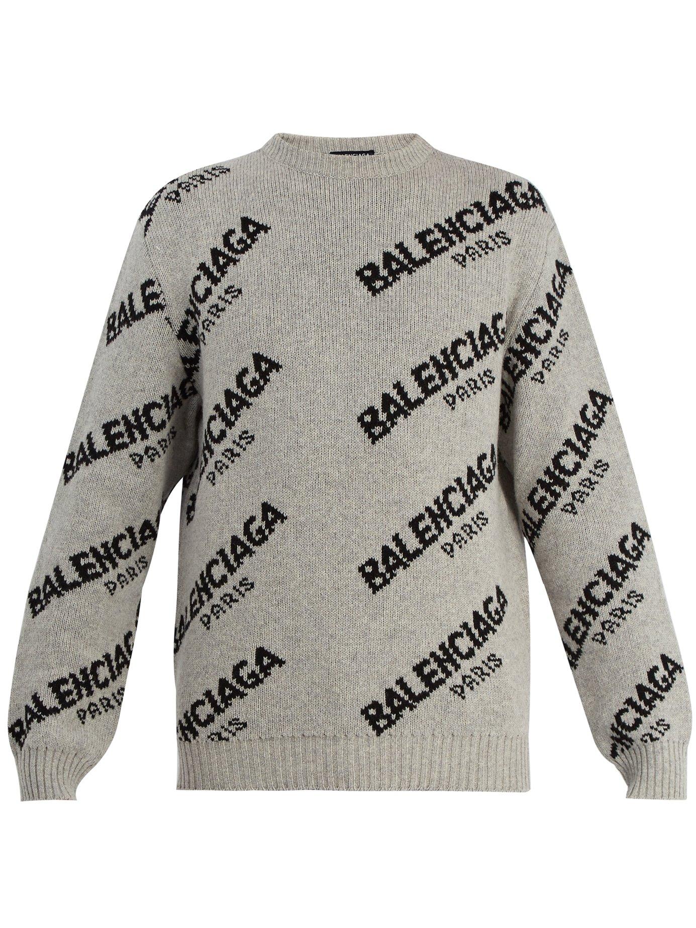 balenciaga knit sweater