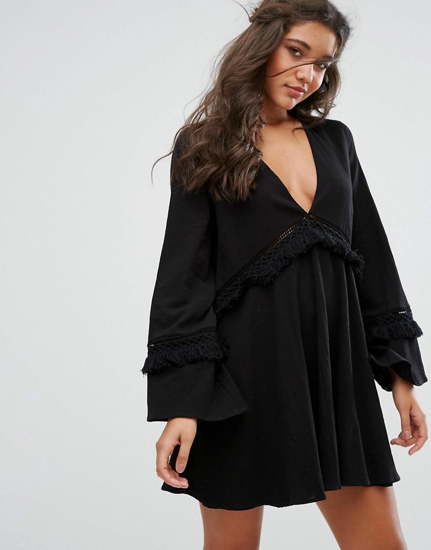 Stevie May Tale Of Lovers Mini Dress - Black | ModeSens