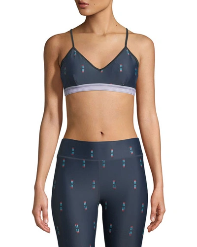 The Upside Feather Andie Crop Sports Bra