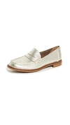 Sperry Seaport Penny Loafers In Platinum