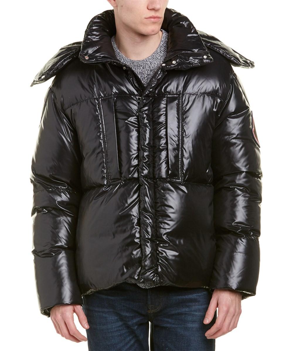 Moncler Glossy Quilted Down Jacket In 
