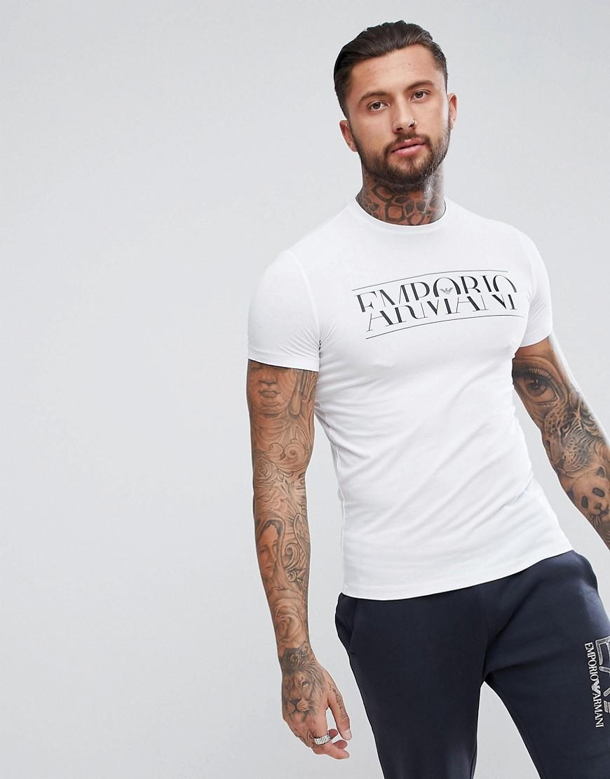 armani slim fit t shirt