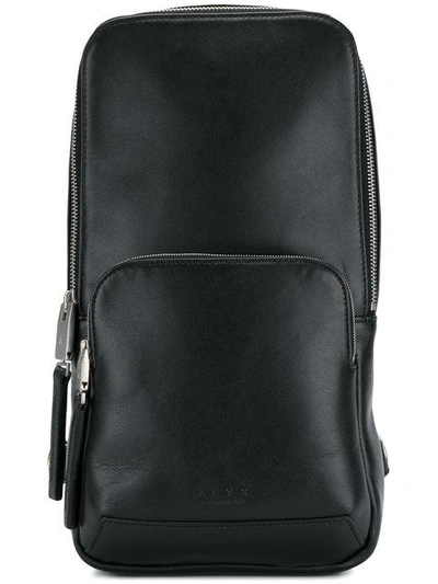 Alyx Black Small Leather Backpack