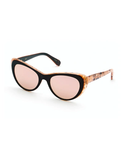 Krewe Women's Irma Mystic Cat-eye Sunglasses, 51mm In Multi/rose