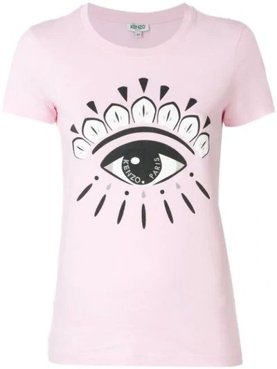 Kenzo Pink Cotton T-shirt