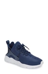 Nike Women's Air Huarache Run Ultra Sneakers In Navy/ Diffused Blue