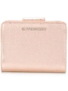 Givenchy Pandora Wallet - Metallic In Rose-pink