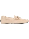 Tod's Moccassino Loafers In Neutrals