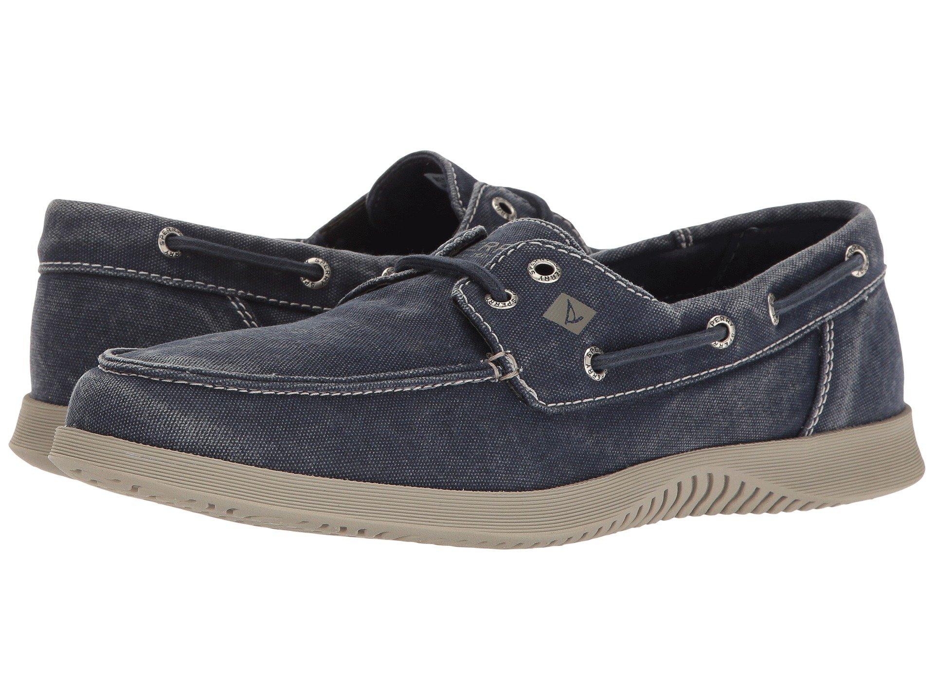 Sperry Defender 2-eye Canvas In Navy 