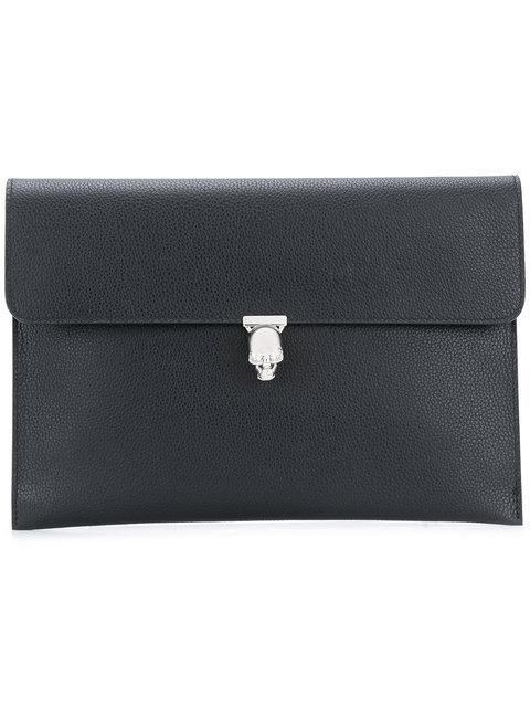 alexander mcqueen skull envelope clutch