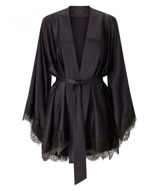 Anya Maj Robe In Black | ModeSens