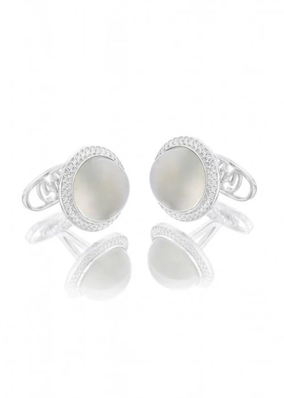 Oh My Got Cufflinks Moonstones