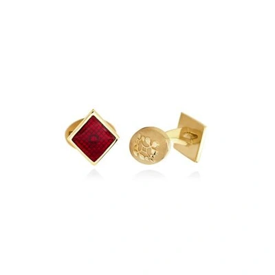 Raliegh Goss Diamond Cufflinks