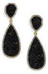 Baublebar Moonlight Druzy Earrings In Black