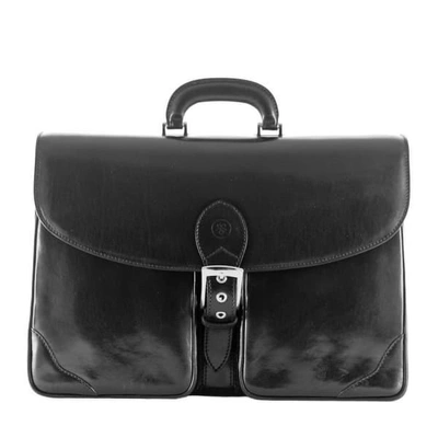Maxwell-Scott Tomacelli Italian Leather Briefcase — $1,225