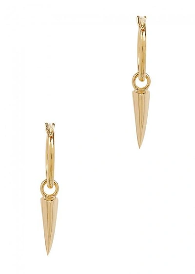 Missoma Mini Dagger 18ct Gold Vermeil Earrings