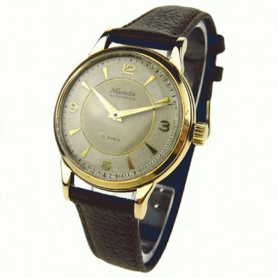 Nivada Vintage 9ct Gold Automatic