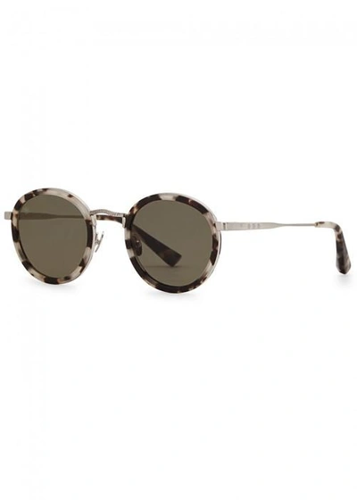 Taylor Morris Eyewear Zero Tortoiseshell Round-frame Sunglasses