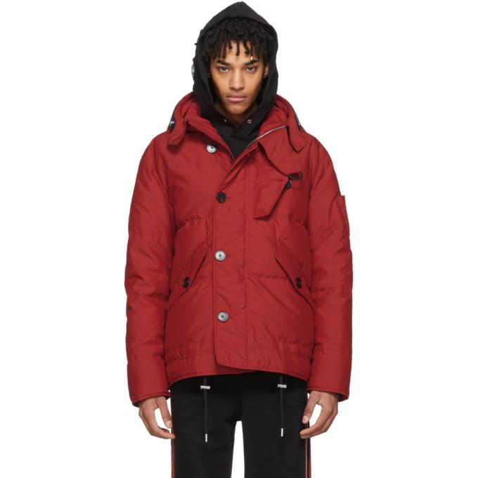 givenchy hooded down parka