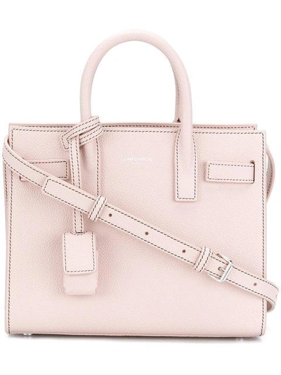 Saint Laurent Nano Sac De Jour Bag - Pink In Pink & Purple